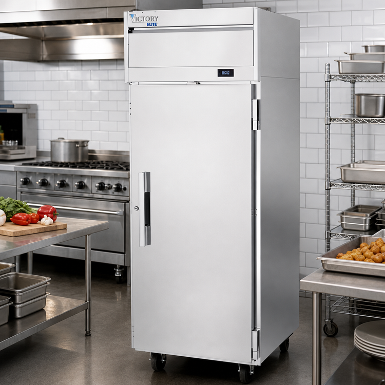 Product image #2 for Victory Elite™ 1-Section Reach-In Warming Cabinet, 21.17 Cu. Ft., Standard Depth, Full-Height Solid Hinged Door