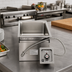 Thumbnail image #2 for APW Wyott HFW-1TS Drop-In Electric Hot Food Well, 1 Full-Size Pan, Wet/Dry, Thermostatic Controls, Insulated, No Drain
