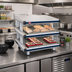 Thumbnail image #2 for Hatco Glo-Ray Designer Slant Dual-Shelf Countertop Hot Food Display Warmer, 48-Inch, 3380W