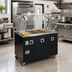 Thumbnail image #2 for Vollrath 2-Series Affordable Portable Deluxe 4-Well Mobile Hot Food Station, 60 Inch Wide