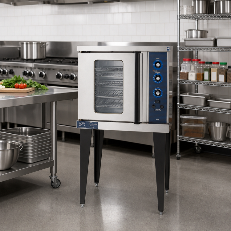 Product image #2 for Duke 59-E3V Half-Size Electric Single-Deck Convection Oven