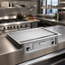 Thumbnail image #2 for Wells G-Series Built-In/Drop-In Electric Griddle with Smooth Polished Steel Plate, 22.5