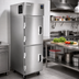Thumbnail image #2 for Delfield 6125XL-SH 19.0 Cu. Ft. One-Section Reach-In Freezer with Half-Height Solid Locking Doors and Top-Mounted Self-Contained Refrigeration