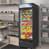 Thumbnail image #2 for Everest Refrigeration EMGF23B One-Section Reach-In Glass Door Merchandiser Freezer, 23.0 Cu. Ft., Bottom-Mounted