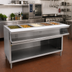 Thumbnail image #2 for Spec-Master Sealed Well 5-Pan Electric Hot Food Table with Open Front Base, 79