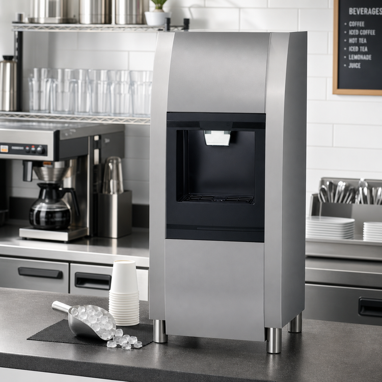 Product image #2 for 22-Inch Hotel Style Countertop Ice & Water Dispenser, 128 lb. Capacity
