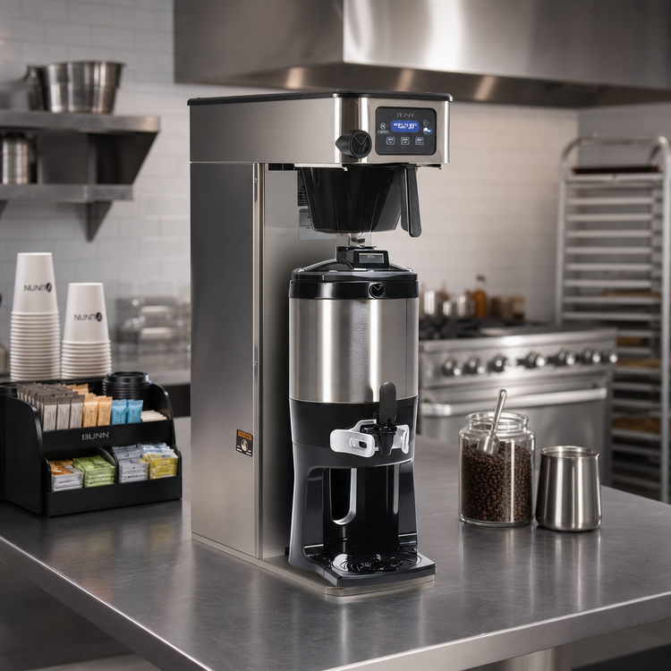 Product image #2 for BUNN Tall Single Automatic Fill Coffee Brewer with Infusion Series Technology