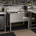 Thumbnail image #2 for Eagle Group 2200 Series 62 Inch Underbar Drainboard/Ice Bin/Blender Unit with Liquid Waste Chute
