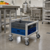 Thumbnail image #2 for Fermostock Mobile Dunnage Rack Upright, 12 Inch High x 18 Inch Deep, Deep Anodized Aluminum
