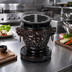 Thumbnail image #2 for Town Equipment Dragon-Style Japanese Hibachi Stove Set with Removable Cast Iron Grill