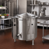 Thumbnail image #2 for Groen EE-80 80-Gallon Electric Self-Contained Steam Jacketed Kettle with Tri-Leg Base