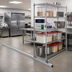 Thumbnail image #2 for Eagle Floor-Trak Single-Deep Floor Track Kit for Wire Shelving, 20 Ft.