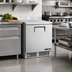 Thumbnail image #2 for True 32-Inch Wide One-Section Worktop Refrigerator with Stainless Steel Door
