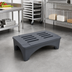 Thumbnail image #2 for Quantum Plastic Ventilated Dunnage Rack, 36 x 22 x 12 Inches, 2,000 lb. Capacity