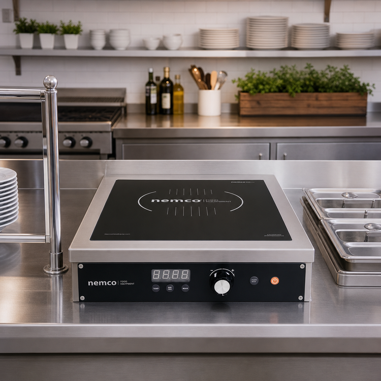 Product image #2 for Nemco DIPO 350W Drop-In Induction Buffet Warmer, 120V, Digital Controls