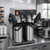 Thumbnail image #2 for BUNN AXIOM Twin APS Automatic Fill Airpot Coffee Brewer, 15 Gallons Per Hour, Dual Brew Heads