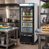Thumbnail image #2 for Migali Competitor Series® 10 Cu. Ft. One-Section Reach-In Glass Door Refrigerator Merchandiser