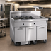 Thumbnail image #2 for Imperial 5-Battery Electric Floor Fryer with Built-In Filter System and Dump Station