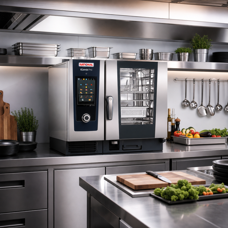 Product image #2 for RATIONAL iCombi Pro 6-Half Size Electric Countertop Combi Oven, 208/240V, 1-Phase