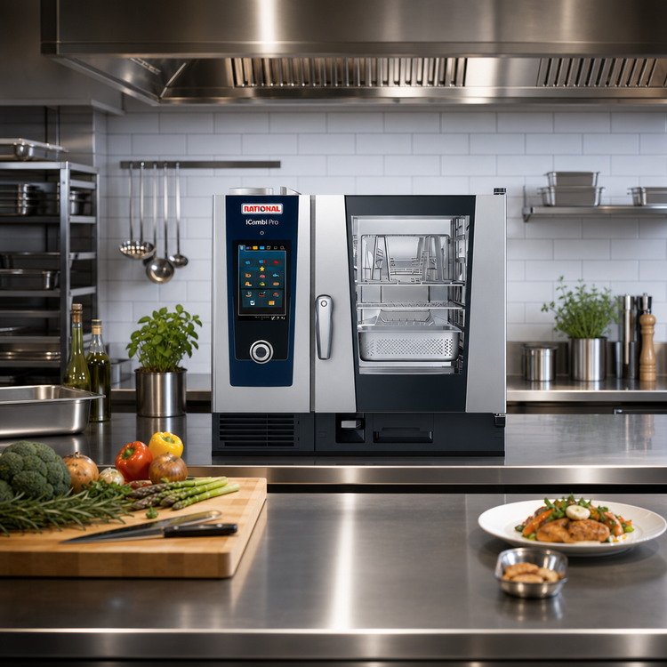 Product image #2 for RATIONAL iCombi Pro 6-Half Size Electric Countertop Combi Oven, 208/240V, 1-Phase