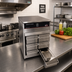 Thumbnail image #2 for Vertical Crisp N Hold Heated Food Holding Cabinet, Countertop, 9 Half-Size Pan Capacity, 120V