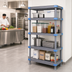 Thumbnail image #2 for Quantum Millenia 5-Shelf Polymer Starter Shelving Unit, 42