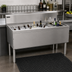 Thumbnail image #2 for Advance Tabco Prestige Supreme 36-Inch Bar Ice Chest with 10-Circuit Cold Plate and Right-Side Bottle Storage Rack