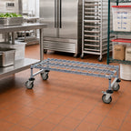 Thumbnail image #2 for Quantum M24606DGY Mobile Wire Dunnage Platform Rack, 60 x 24 x 12 Inches, Gray Epoxy, 1,200 lb. Capacity