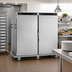 Thumbnail image #3 for Alto-Shaam Halo Heat 192-Plate Electric Mobile Banquet Holding Cart with Double Doors