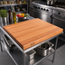 Thumbnail image #2 for Boos Block American Cherry Edge Grain Kitchen Countertop, 36 Inch x 36 Inch x 1-1/2 Inch Thick