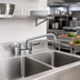 Thumbnail image #2 for Equip 4-Inch Centers Deck Mount Mixing Faucet with 10-Inch Swivel Swing Nozzle