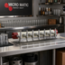 Thumbnail image #2 for Micro Matic Kool-Rite 6-Faucet Countertop Glycol-Cooled Draft Beer Insert Module, 3-1/2 In. On Center, Short Shank