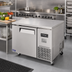 Thumbnail image #2 for Turbo Air J Series 44-Inch One-Section Side Mount Undercounter Refrigerator with Solid Stainless Steel Door, 11 Cu. Ft.