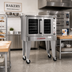 Thumbnail image #2 for Southbend Platinum Bakery-Depth Single Deck Electric Convection Oven, 11 kW, Standard Controls, Dependent Doors