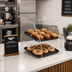 Thumbnail image #2 for Vollrath Countertop Curved-Front Full-Service Bakery Display Case, Non-Refrigerated, Rear Door, Clear Acrylic, 2-Tray Capacity