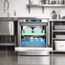 Thumbnail image #3 for Lamber High-Temp Undercounter Dishwasher with Booster, Stainless Steel, 20