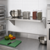 Thumbnail image #2 for Eagle Group 30 Inch x 18 Inch Solid Commercial Shelf with Marine Edge, Galvanized Steel
