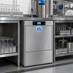Thumbnail image #2 for MEIKO M-iClean UM Undercounter High-Temperature Door-Type Glass Washer with Built-In Booster, 37 Racks/Hour