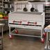 Thumbnail image #2 for American Range 48-Inch Horizontal Chicken Broiler with Stand, 4-Burner Radiant Charbroiler