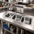 Thumbnail image #2 for Advance Tabco Three-Compartment Drop-In Sink, 14 x 16 x 10 in Bowls, 304 Stainless Steel