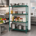 Thumbnail image #2 for Eagle Group Valu-Gard 4-Tier Wire Shelving Starter Unit, 60