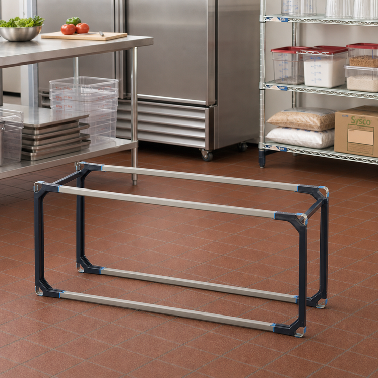 Product image #2 for MetroMax i 42 in. W x 24 in. D Open Four-Sided Storage Level Frame