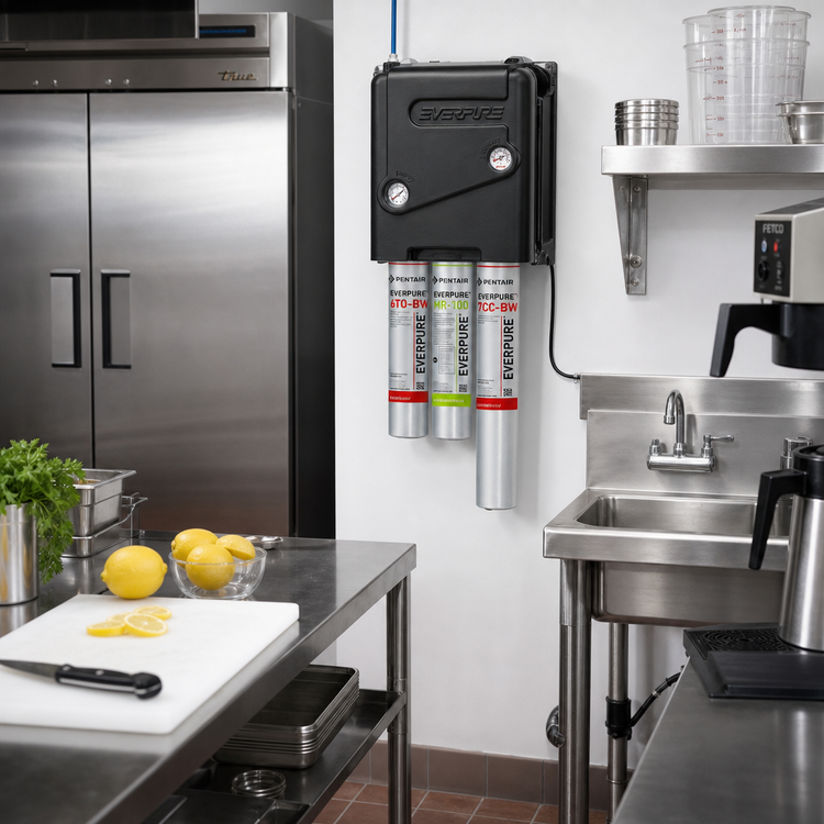 Product image #2 for Everpure MRS-100CC-BL Wall-Mounted Reverse Osmosis Water Filtration System, 100 GPD