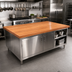 Thumbnail image #2 for Boos Block American Cherry Edge Grain Kitchen Countertop, 120 x 48 x 1-3/4 Inch, Penetrating Oil Finish