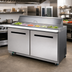Thumbnail image #2 for Maxx Cold X-Series 60-Inch Two-Section Megatop Sandwich & Salad Prep Table