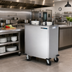 Thumbnail image #2 for Dinex DXPIDPH4E1200 Four-Silo Enclosed Heated Plate Dispenser for 12-1/4 Inch Plates