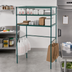Thumbnail image #2 for Metro Super Erecta Pro 54-Inch x 24-Inch Food Locker and Takeout Shelf Housing Unit with 2 Overhead Shelves