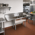 Thumbnail image #2 for John Boos E-Series 72-Inch 2-Compartment Sink with Dual Drainboards, 12-Inch Deep Bowls, 18-Gauge Stainless Steel