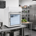 Thumbnail image #2 for Maxx Cold X-Series Countertop Reach-In Freezer Merchandiser, One Section, 2.6 Cu. Ft., Triple-Pane Glass Door, White