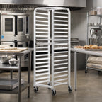 Thumbnail image #2 for Channel Manufacturing WA02 Walk-In Aluminum Bun Pan Rack, End Load, 27-Pan Capacity, 2-Inch Spacing